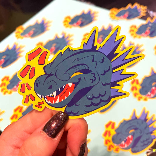 Godzilla Sticker