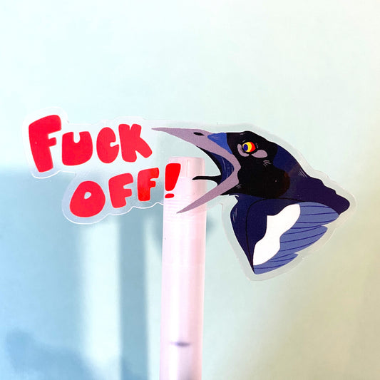 Fuck Off! Sticker