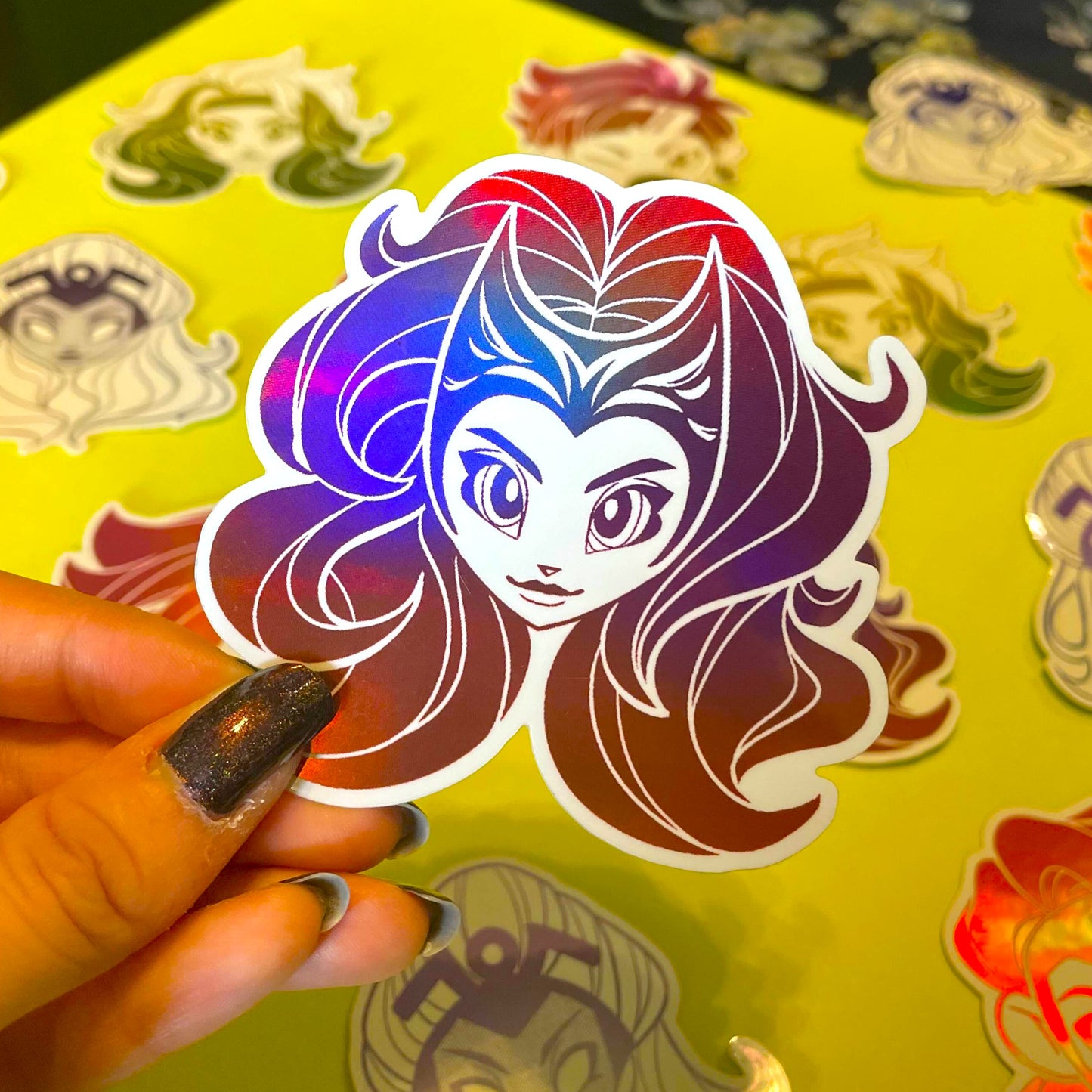Marvel Girlies Stickers