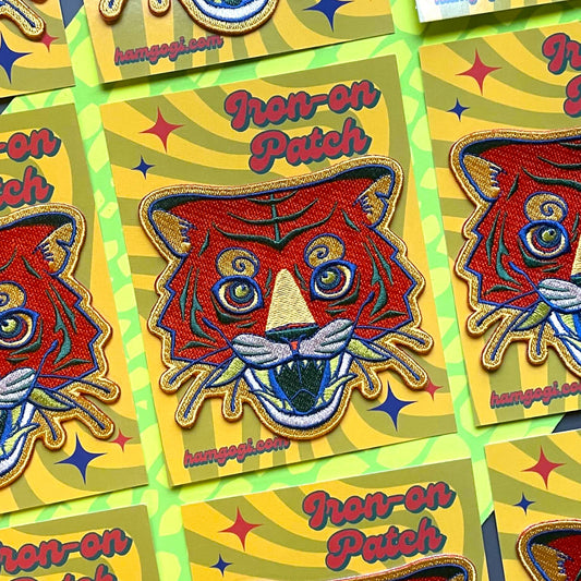 Tiger Head Patch