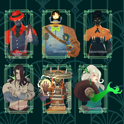 Deadlock Keychains