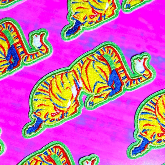 Tiger Chenille Patch