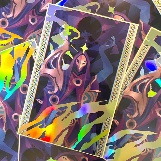 Dark Cosmic Jhin Print