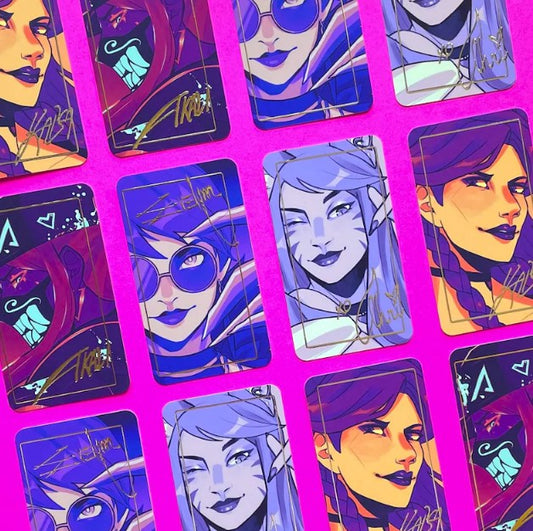 K/DA Photocards