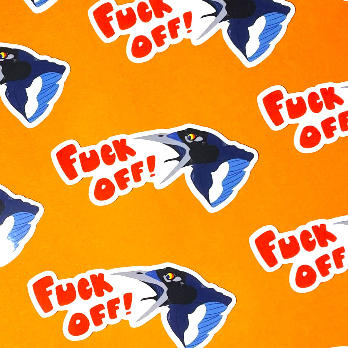 Fuck Off! Sticker