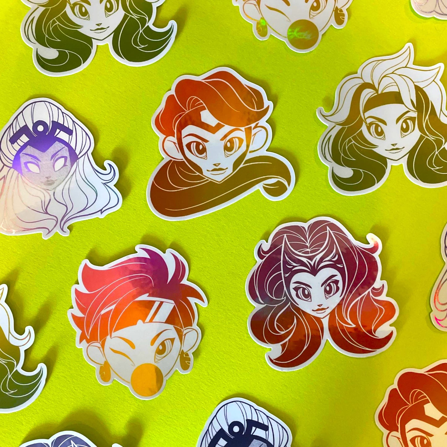 Marvel Girlies Stickers