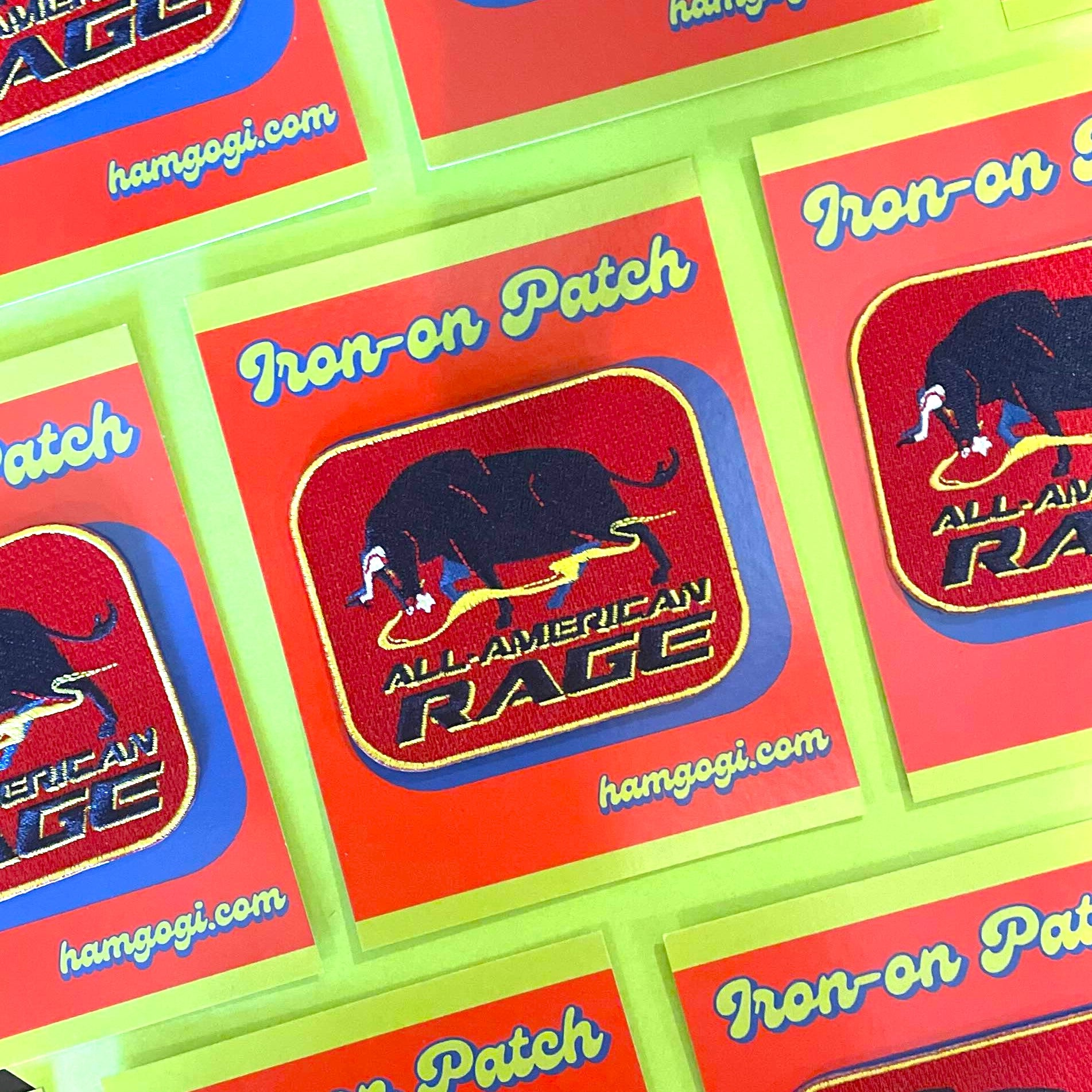 American Rage Patch – hamgogi