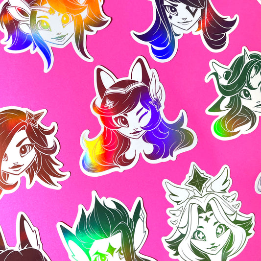 Star Guardian Stickers